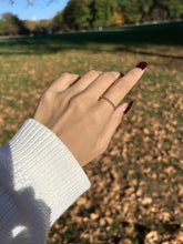 Solid Gold Ring 14K White Yellow Rose Gold. Simple, elegant design makes it suitable for both casual and formal wear. Stackable