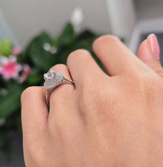 Round Cut 1ct 1.50ct 2.00ct 3.00ct Lab Grown Diamond Proposal Engagement Wedding Solitaire Ring in 14k 18k Platinum White Yellow Rose Gold.
