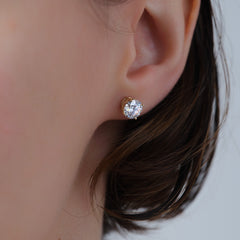 Diamond Earrings Studs Certified 14k karat White Yellow Gold 3.00 Carat TW with Screw Back DEF VS vvs. Women and Men. Birthday Valentine's