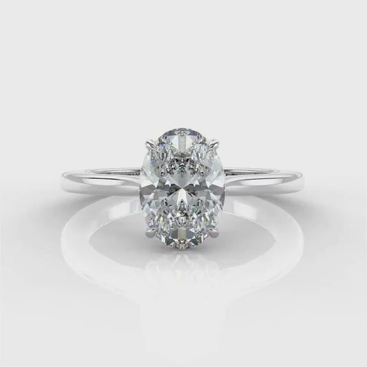 Custom Made Engagement Rings in White Yellow Gold, Platinum & Diamonds. Personalized bespoke and unique. One of a kind Halo, Hidden Halo etc